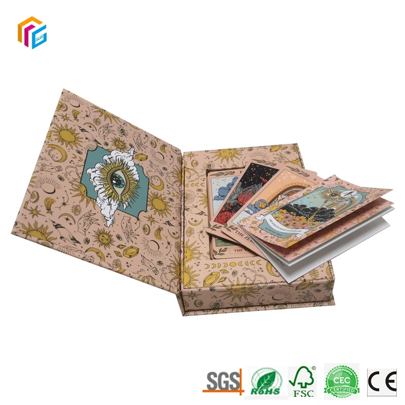 Popular Product Custom Gold Gilt Edges Board Game Tarot Cards Oracle Deck Cards Printing with Packaging