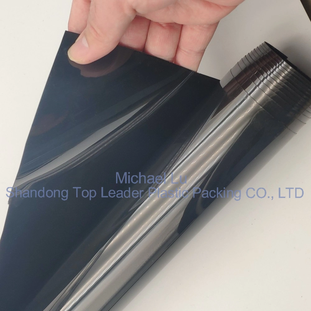 Black Glossy OPS PS Rigid Sheet Low Static Electricity Generation to Produce Electronic Tray