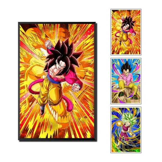 Tamanho personalizado Pet/PP 3D Lenticular Flip Picture Anime/Animal Lenticular Printing Poster