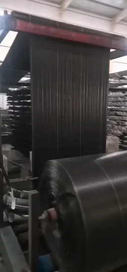 Qualidade garantida, preço adequado, bloqueador de trama de plástico, cobertura morta/tecido de filme/tapete de controle de ervas daninhas/pano de ervas daninhas