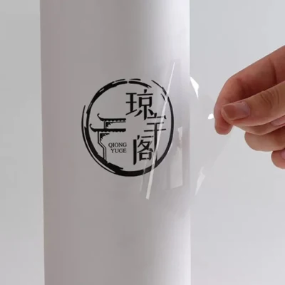 Impressão personalizada de logotipo 3D etiqueta adesiva de transferência UV elétron formando metal níquel rosa adesivos autoadesivos à prova d'água