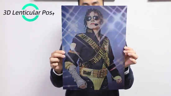 Pôster 3D lenticular de anime com preço de atacado